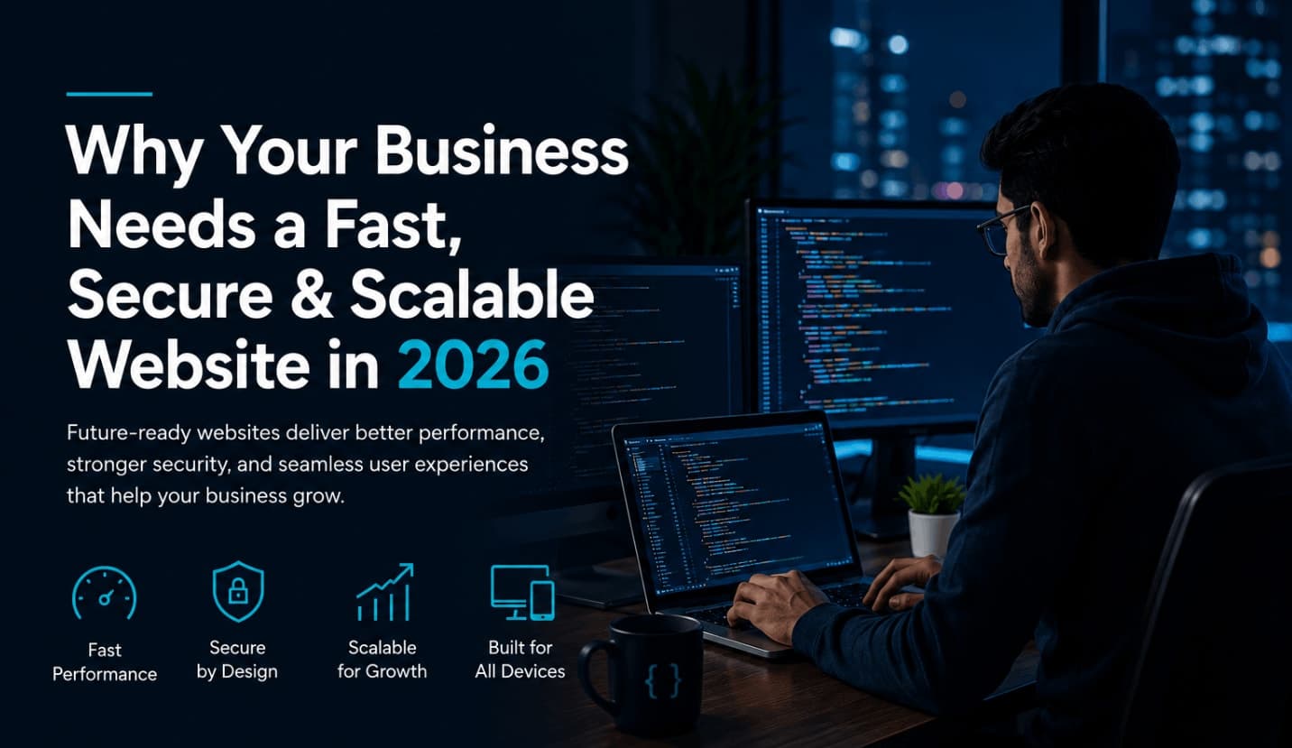 Why Your Business Needs a Fast, Secure & Scalable Website in 2026